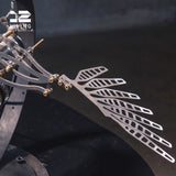 12living Mechanical Bird Desktop Sculpture – Unique Flying Bird Figurine for Home or Office Decor