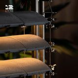 12living Eaves Floor Lamp – Modern Architectural Design with Soft Ambient Lighting