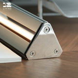 12living Minimalist Modern Metal Desk Lamp – Sleek Industrial Style for Bedroom, Office, and Living Room