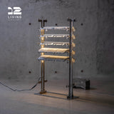 12living Eaves Floor Lamp – Modern Architectural Design with Soft Ambient Lighting