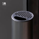 12living Premium Outdoor Standing Ashtray – Durable 304 Stainless Steel for Stylish Smoking