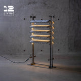 12living Eaves Floor Lamp – Modern Architectural Design with Soft Ambient Lighting