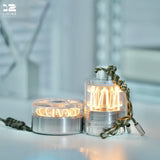 12living Outdoor Camping Decorative Mood Lamp – Creative Touch Lamp, Rechargeable, Dimmable Night Light for Home & Outdoors