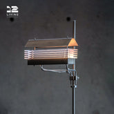 12living Modern Floor Lamp with Oriental Aesthetic – Minimalist Design in 304 Stainless Steel and Acrylic