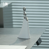 12living Arcta Blade 01 – Art-Inspired Fruit Knife with Stand, Decorative Peeler for Kitchen & Gift