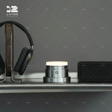 12living Vintage Brass Rechargeable Magnetic LED Desk & Wall Lamp – Touch‑Dimmable Ambient Night Light for Bedroom