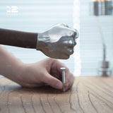 12living Solid Steel Fist Hammer – Handmade Metal Decor & Multi-Purpose Tool