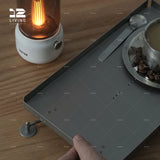 12living Stainless Steel Tray Furniture, Home Storage Tray, Coffee and Dining Tray