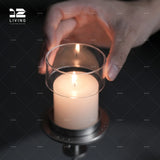 12living Galaxy I – Stainless Steel Desktop Candle Stand