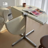 12living Foldable Round Table with Rolling Base – Space-Saving Multi-Form Design for Compact Living