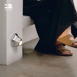 12Living Sleek Polyhedral Cast Aluminum LED Wall Light – Modern Design for Hallways & Corridors