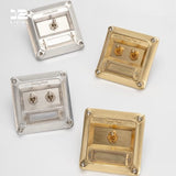 12Living Vintage Single/Double Toggle Switch with Copper/Aluminum Panel