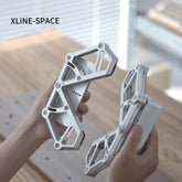 12living Monitor Stand Riser for Desk, Ergonomic Laptop and Computer Base