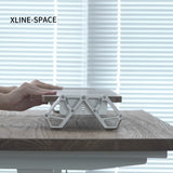 12living Monitor Stand Riser for Desk, Ergonomic Laptop and Computer Base