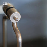 12living Pair of Stainless Steel Door Handles – Vibration Finish, Anti-Fingerprint