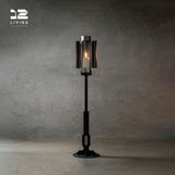 12living Tall Floor Candle Holder – Decorative Metal Candlestick Stand for Living Room or Entryway