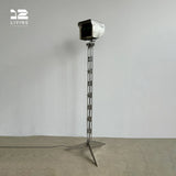 12living Sentinel Smart Stainless Steel Sculpture – LED Display with Text & Emojis, App Controlled Robot