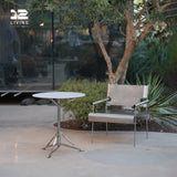 12living Modern Stainless Steel Frame Sofa – Minimalist Lounge Seating for Living Room or Office