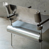 12living Modern Stainless Steel Frame Sofa – Minimalist Lounge Seating for Living Room or Office
