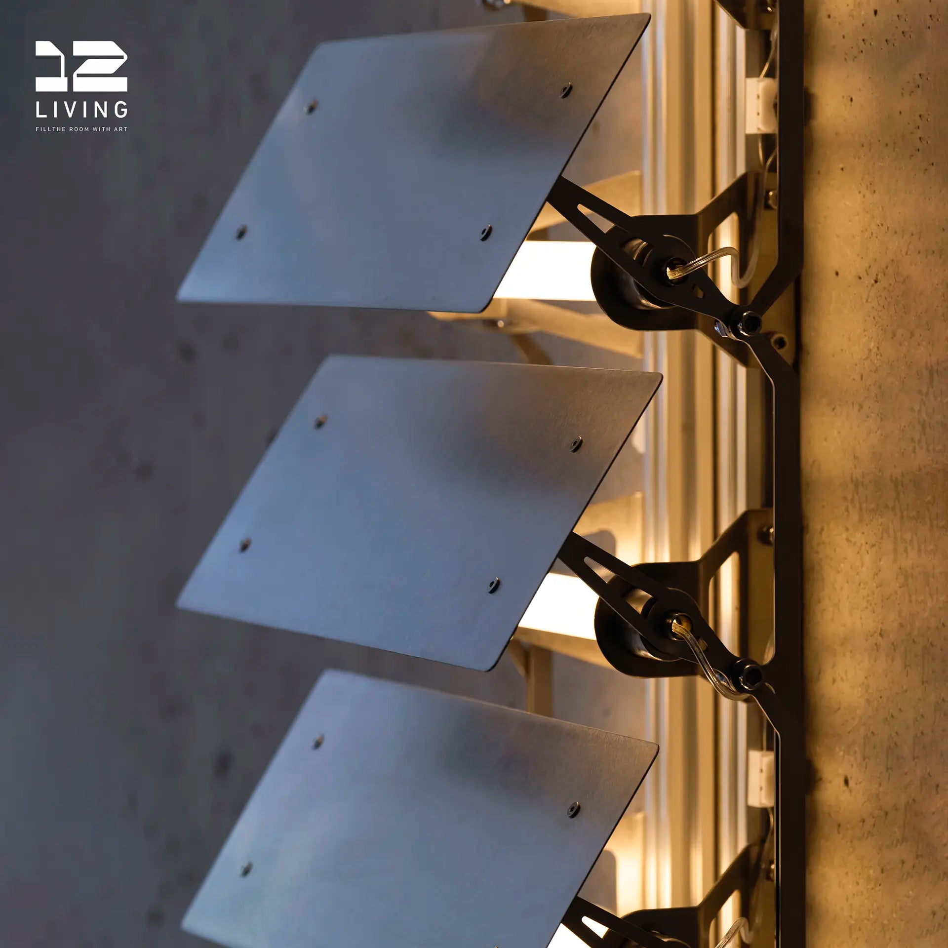 12living Multi-Panel Adjustable Wall Lamp – Modern Ambient Lighting
