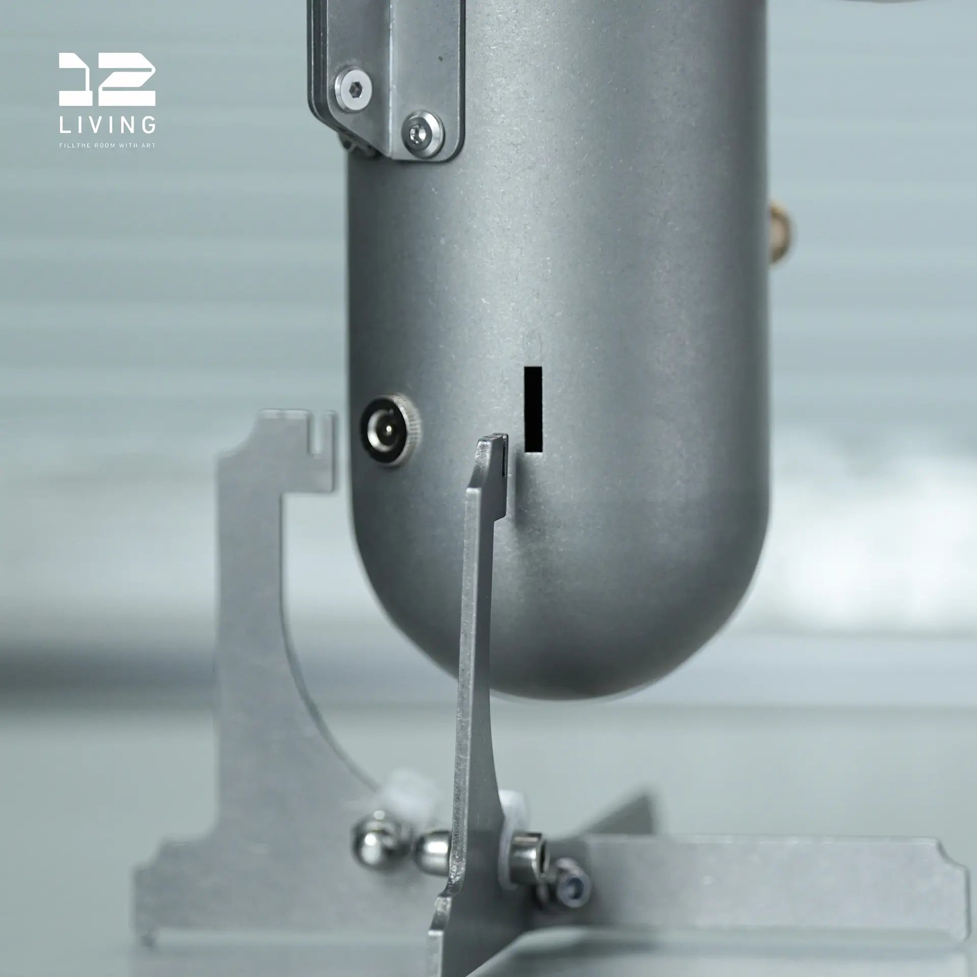 12living Adjustable Industrial Pelican Lamp – 3D Printed Shade, Vintage Style Table Light