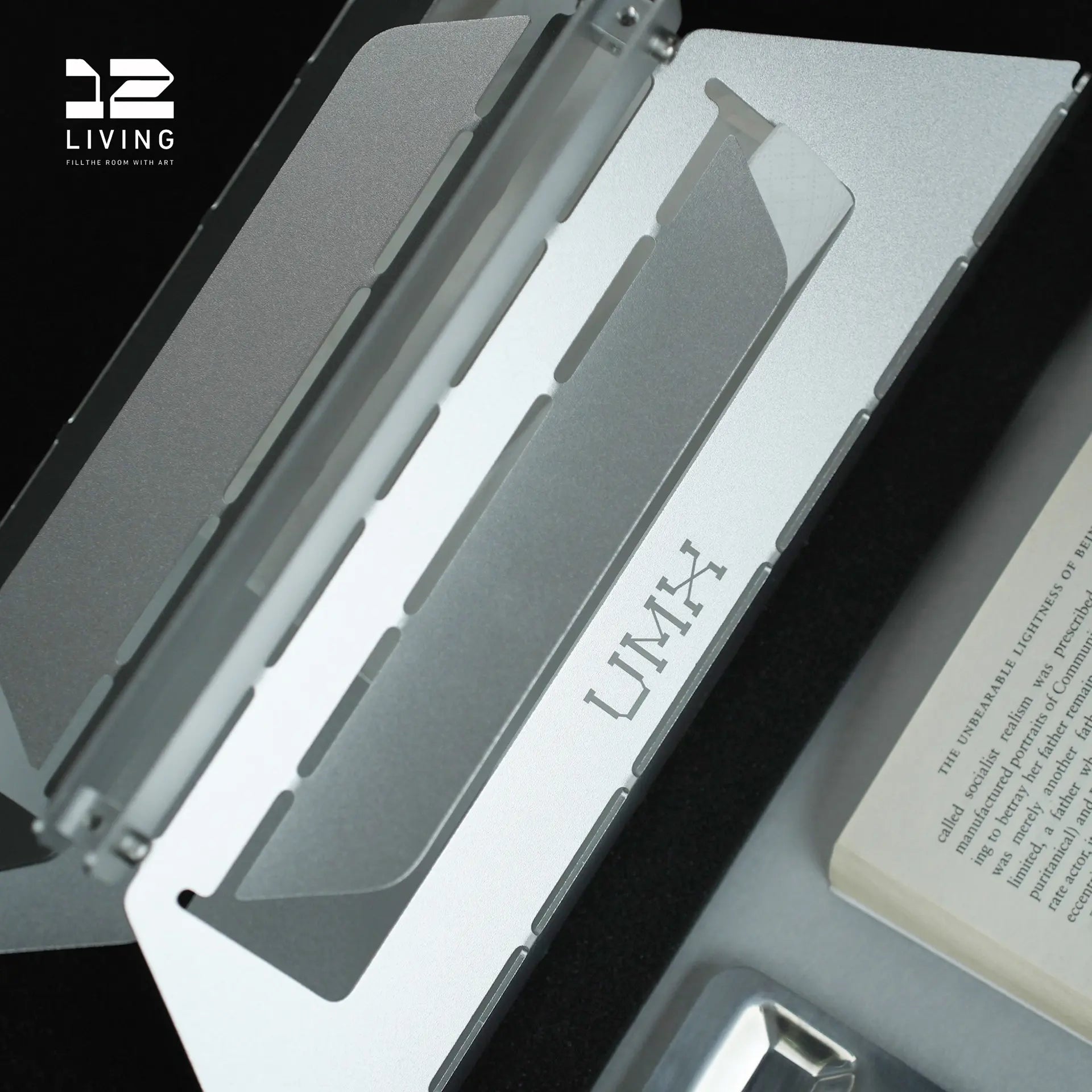 12living Handcrafted Industrial Metal Tissue Box,Designer Steel Holder for Home or Office