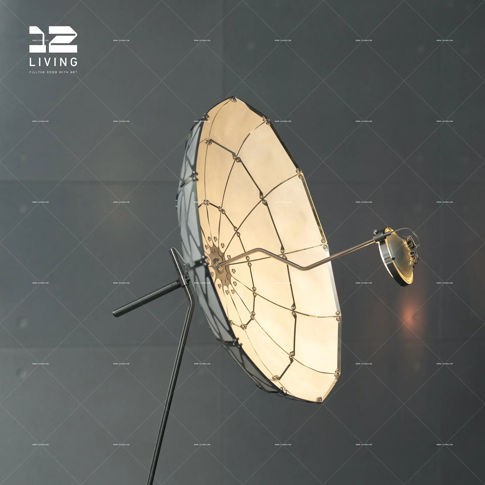 12living StellarTrack Portable Floor Lamp – Modern Movable Lighting with Adjustable Design
