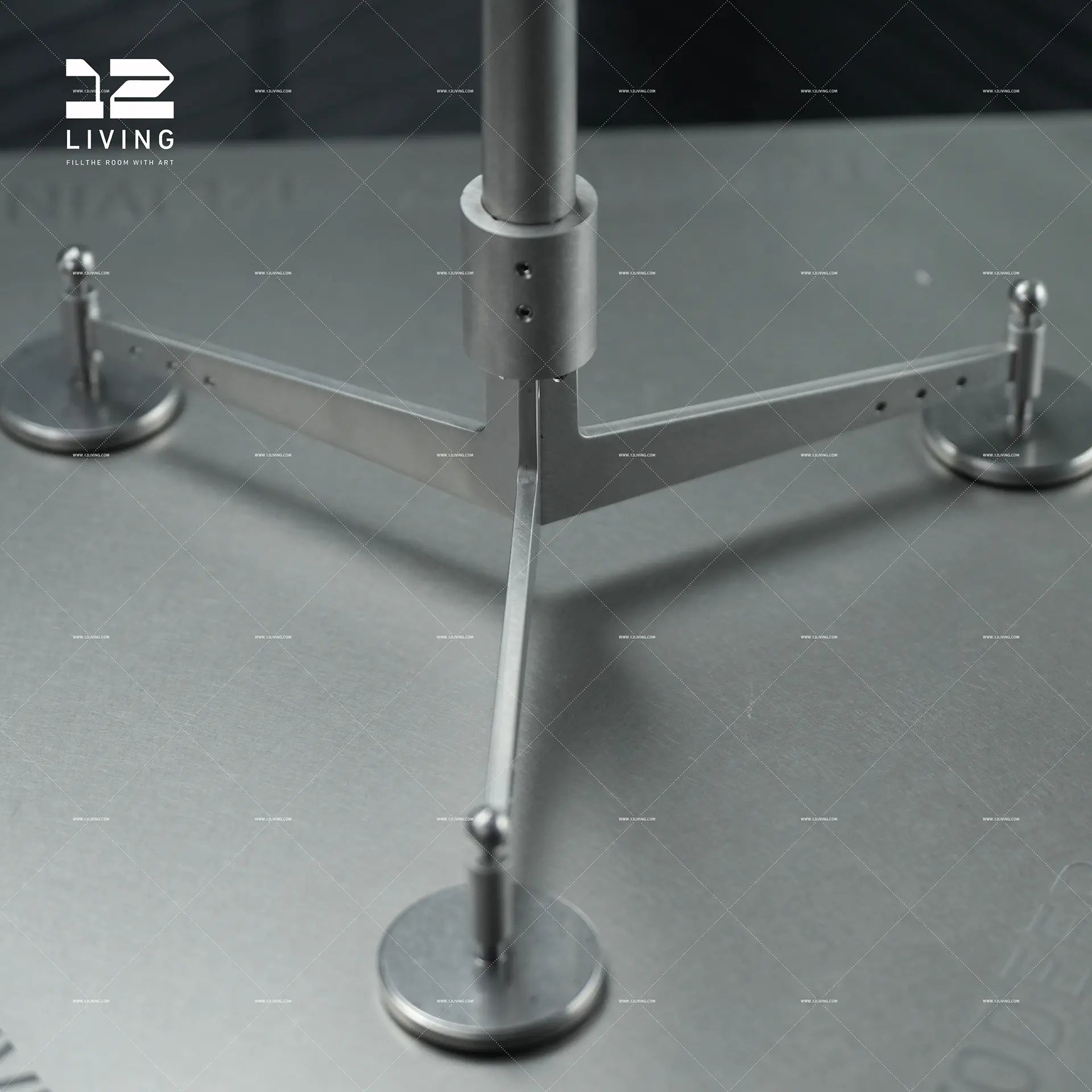 12living Galaxy II - Adjustable Floor Candle Holder – Dual Arm Aromatherapy Stand