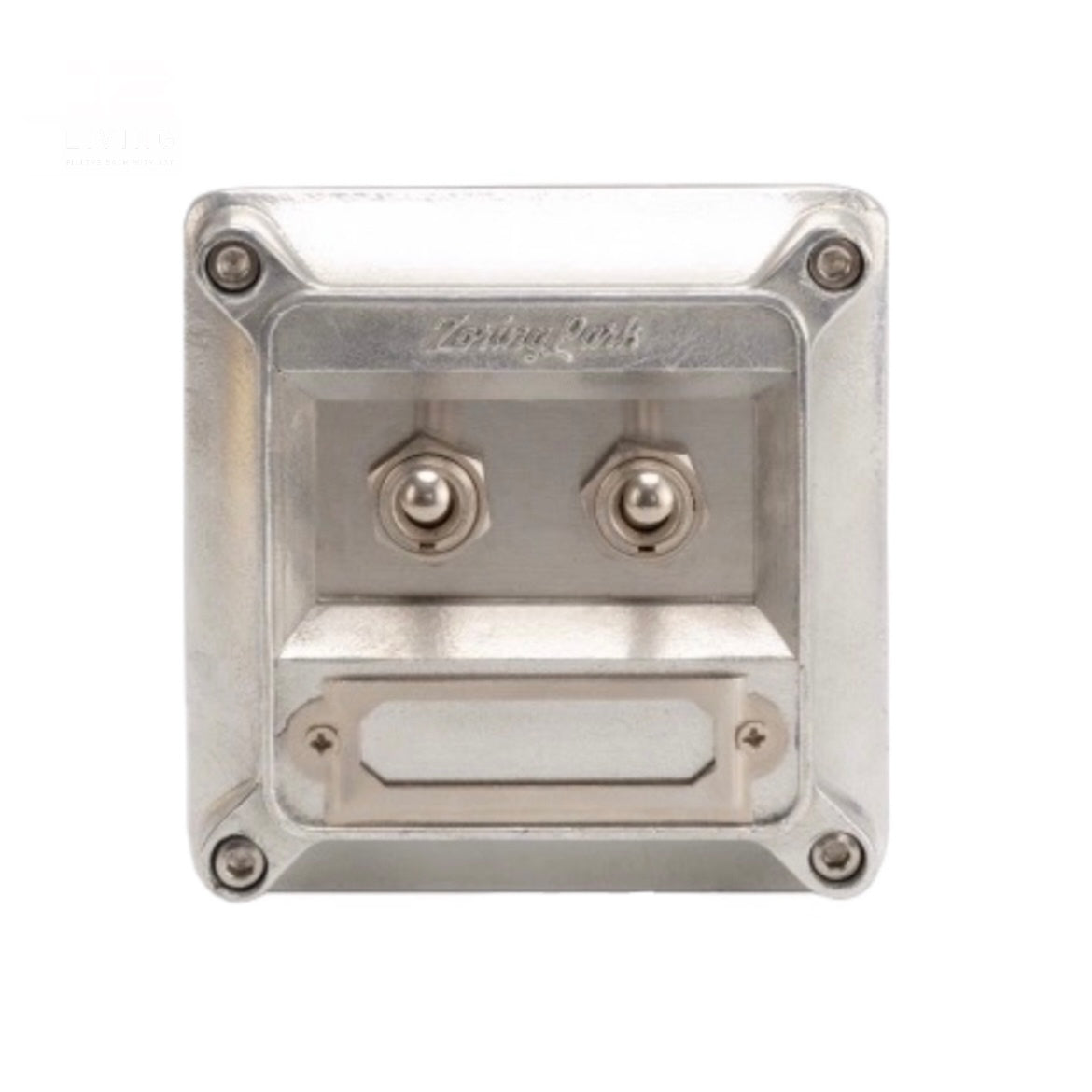 12Living Vintage Single/Double Toggle Switch with Copper/Aluminum Panel