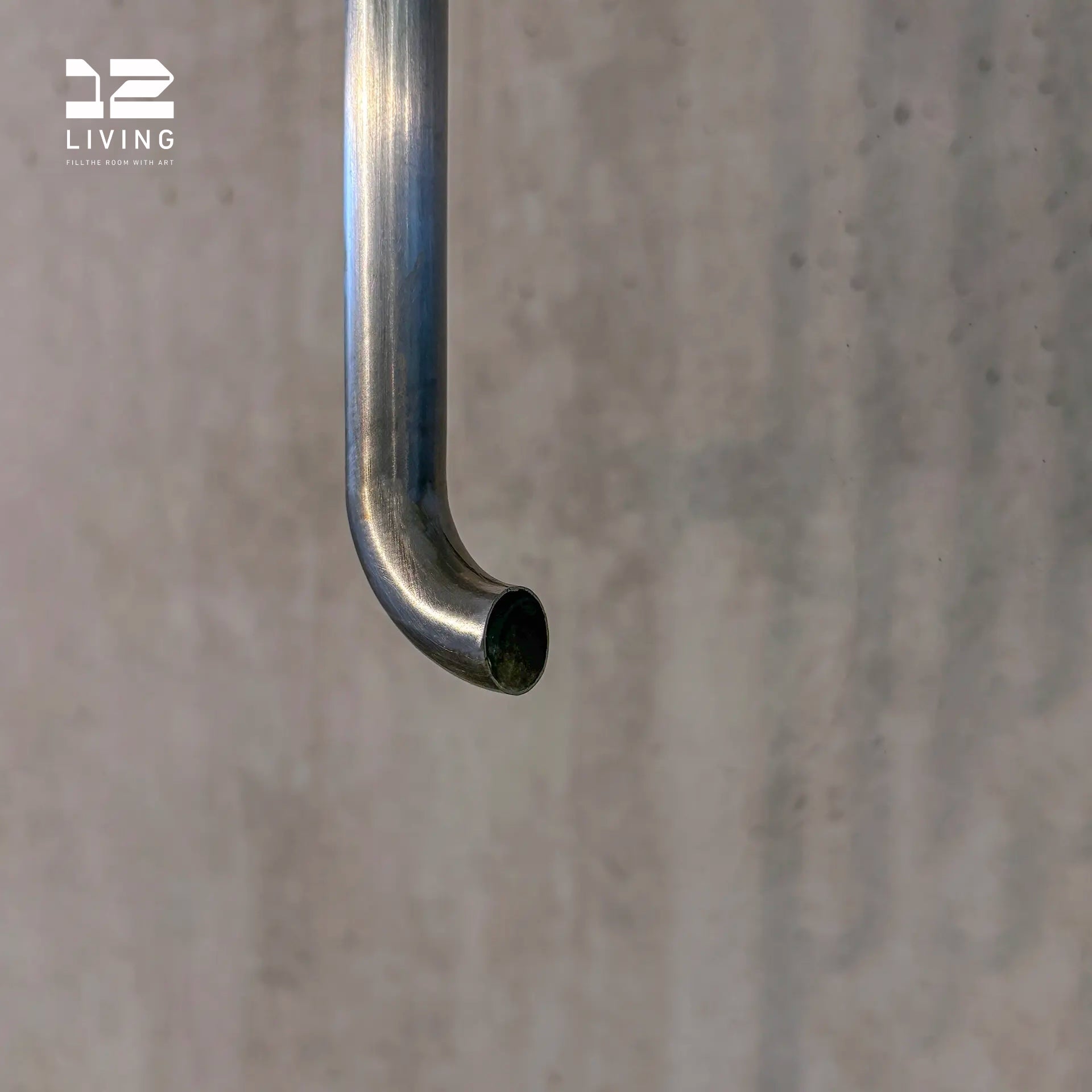 12living Pair of Stainless Steel Door Handles – Vibration Finish, Anti-Fingerprint