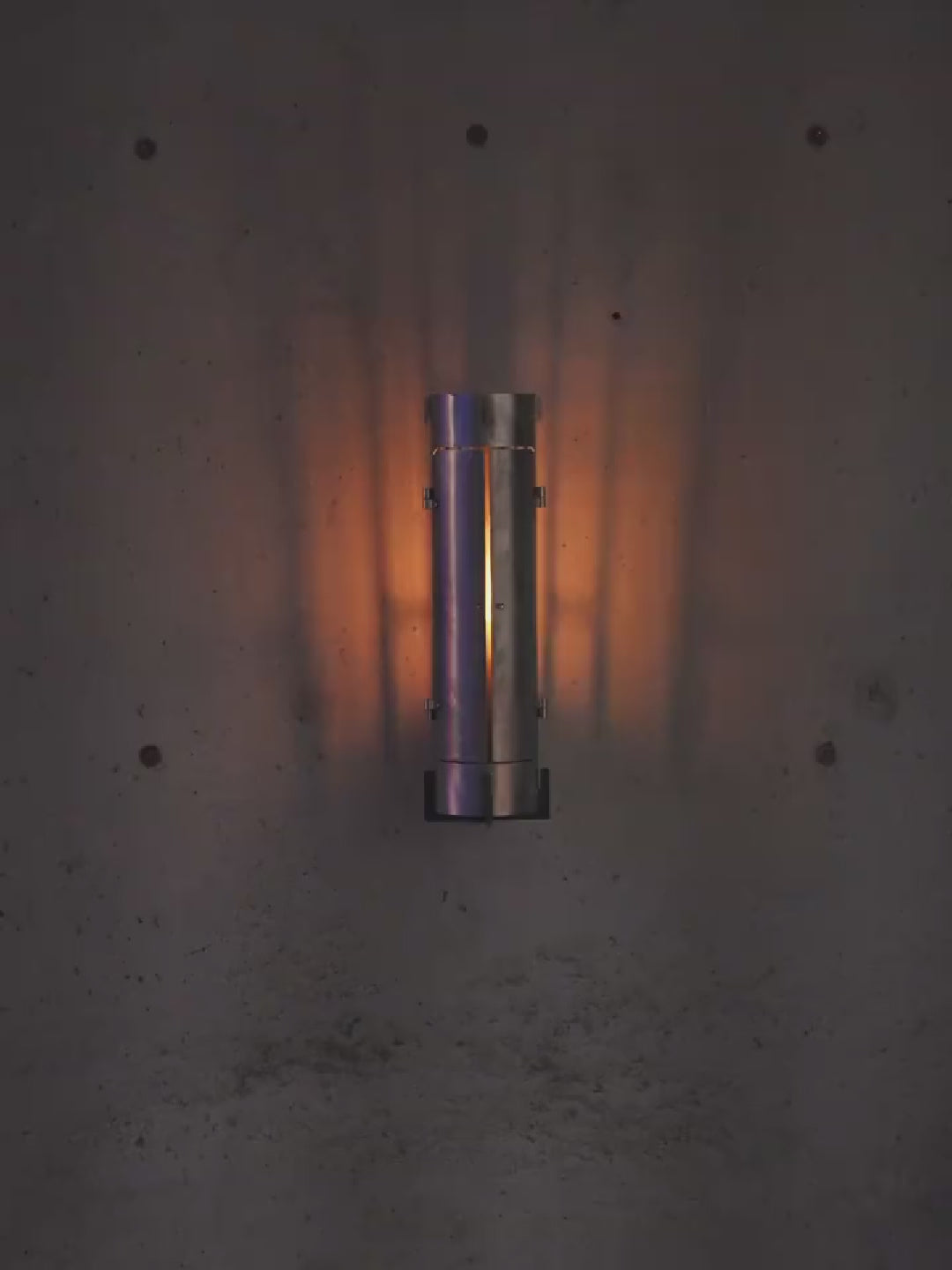 12living Wall Lamp Candle Holder – Gothic Industrial Metal Sconce for Pillar or LED Candles